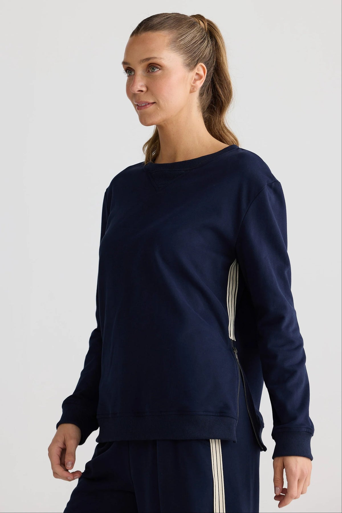Home Love | Goodwood Zip Sweat - Navy