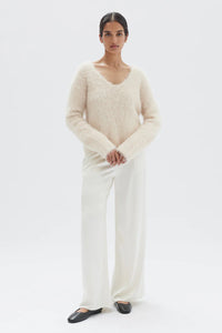 Assembly Label | Hunter Alpaca V Neck Knit