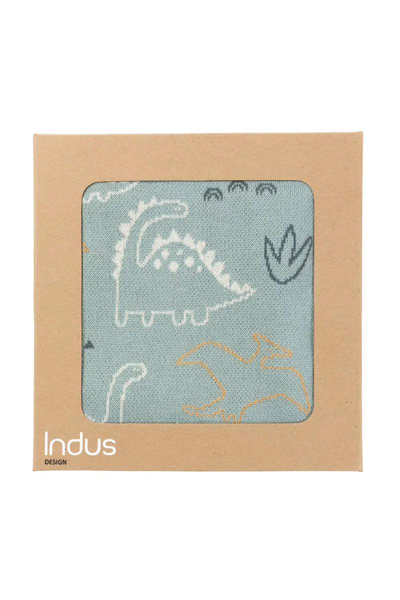 Indus | Jurassic Baby Blanket