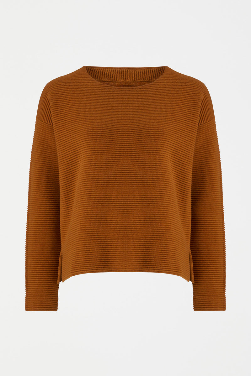 ELK | Neiu Ottoman Sweater - Copper