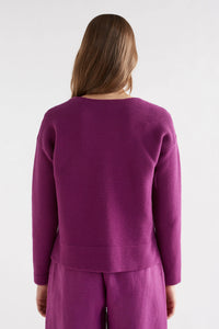ELK | Neiu Ottoman Sweater - Magenta