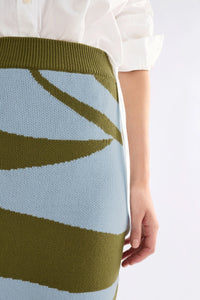 ELK | Leben Skirt - Washer Blue / Artichoke