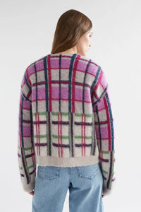 ELK | Ostti Cardigan - New Navy Check