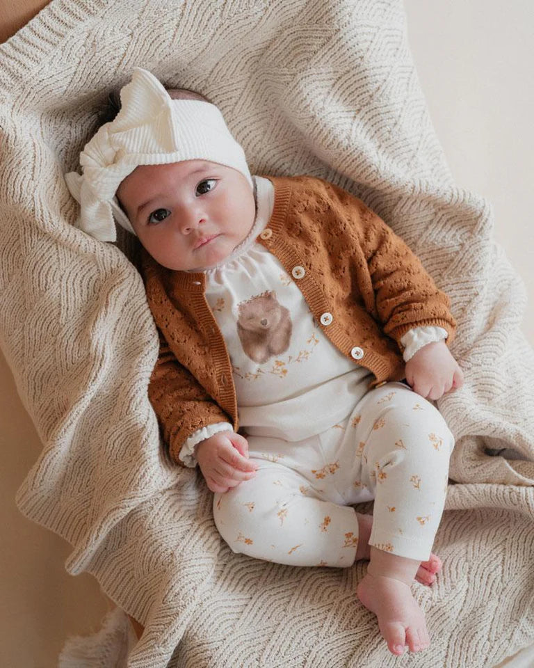 Bebe | Bailey Eyelet Knit Cardigan