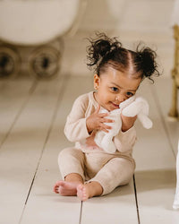 Bebe | Olive Bunny Knitted Romper