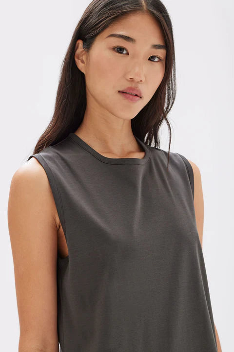 Assembly Label | Madison Silk Blend Tank Dress