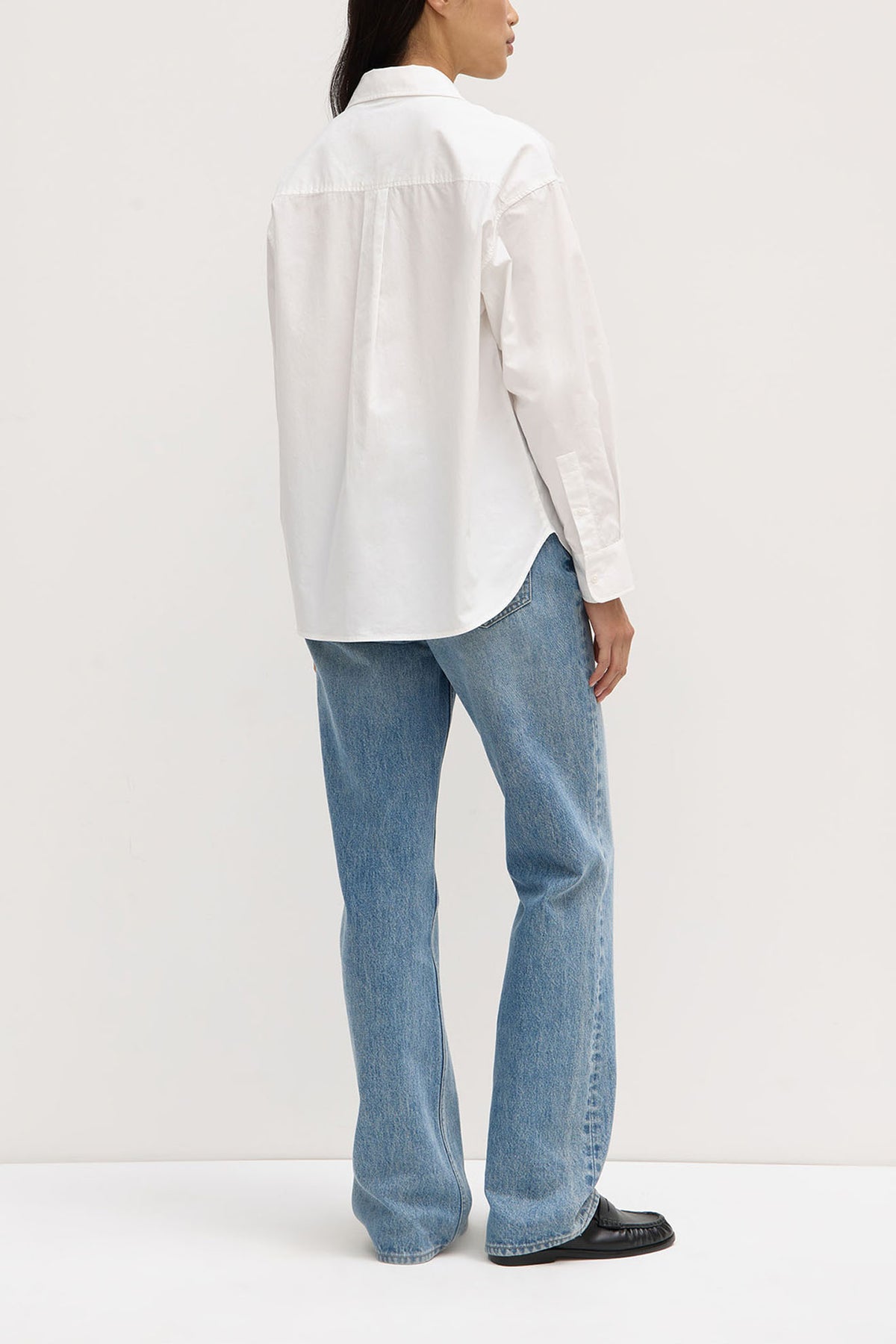 Assembly Label | Molly Poplin Long Sleeve Shirt