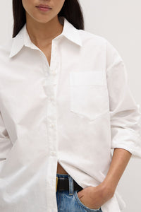 Assembly Label | Molly Poplin Long Sleeve Shirt