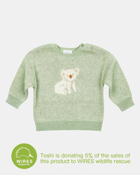 Toshi | Organic Pullover Koala