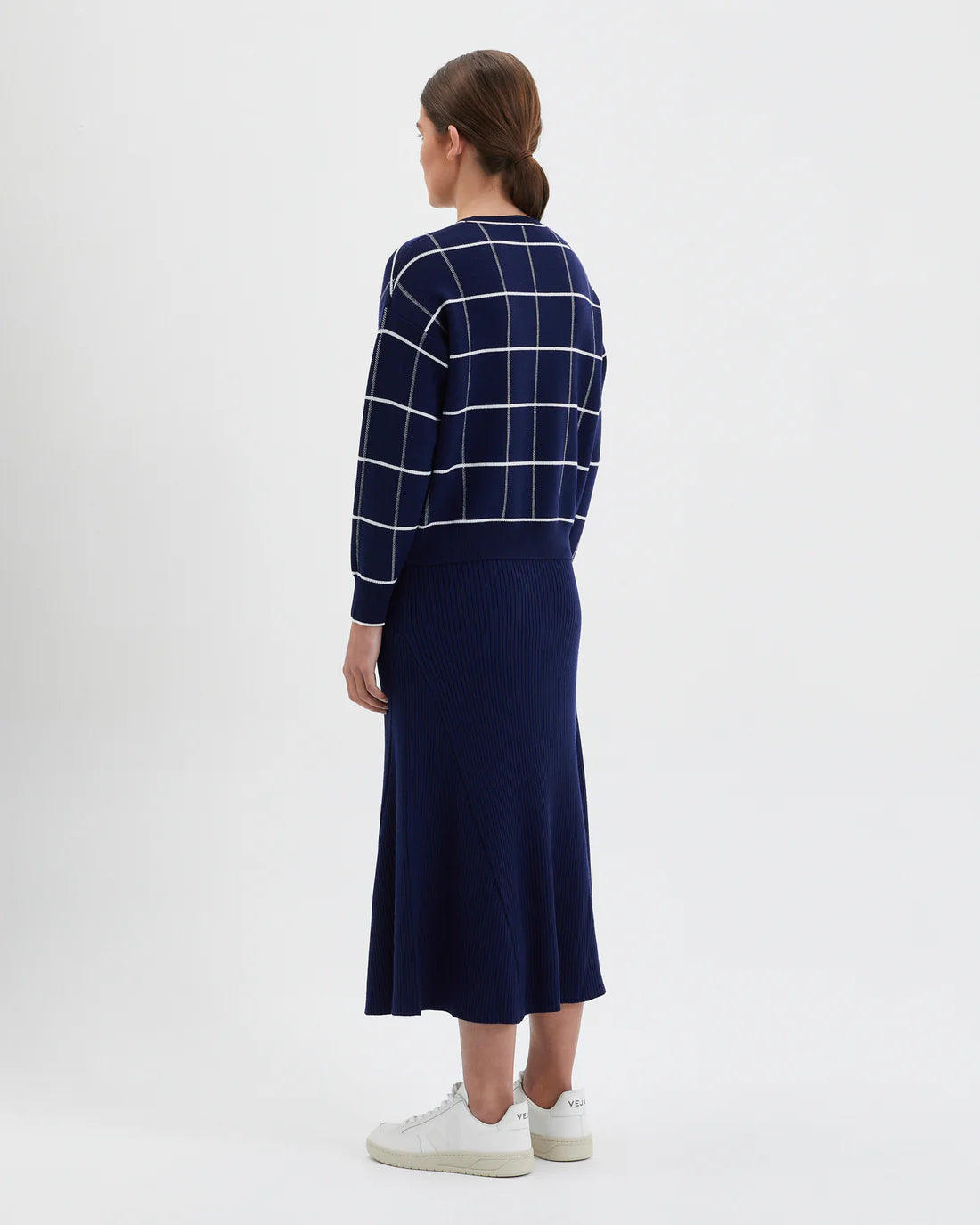 Iris & Wool | Gargle Gingham - Navy