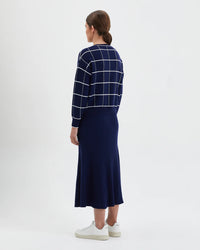 Iris & Wool | Gargle Gingham - Navy