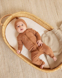 Quincy Mae | Zip Long Sleeve Sleeper - Moons