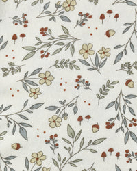 Quincy Mae | Bamboo Zip Footie - Woodland