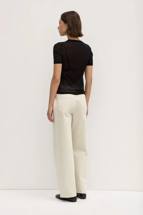 Assembly Label | Rowena Knit Tee - Black
