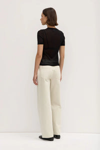 Assembly Label | Rowena Knit Tee - Black