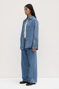 Assembly Label | Rylee Denim Overshirt - Indigo Fade