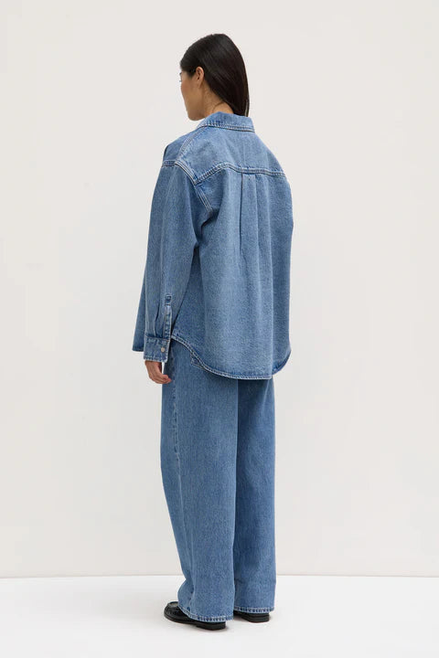 Assembly Label | Rylee Denim Overshirt - Indigo Fade