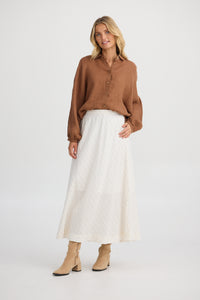 Shanty | Sicily Skirt - Ecuador Stripe