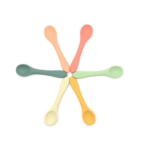 OB Designs | 2pk Silicone Baby Spoon Set