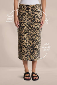 Stella + Gemma | Ryder Skirt - Leopard