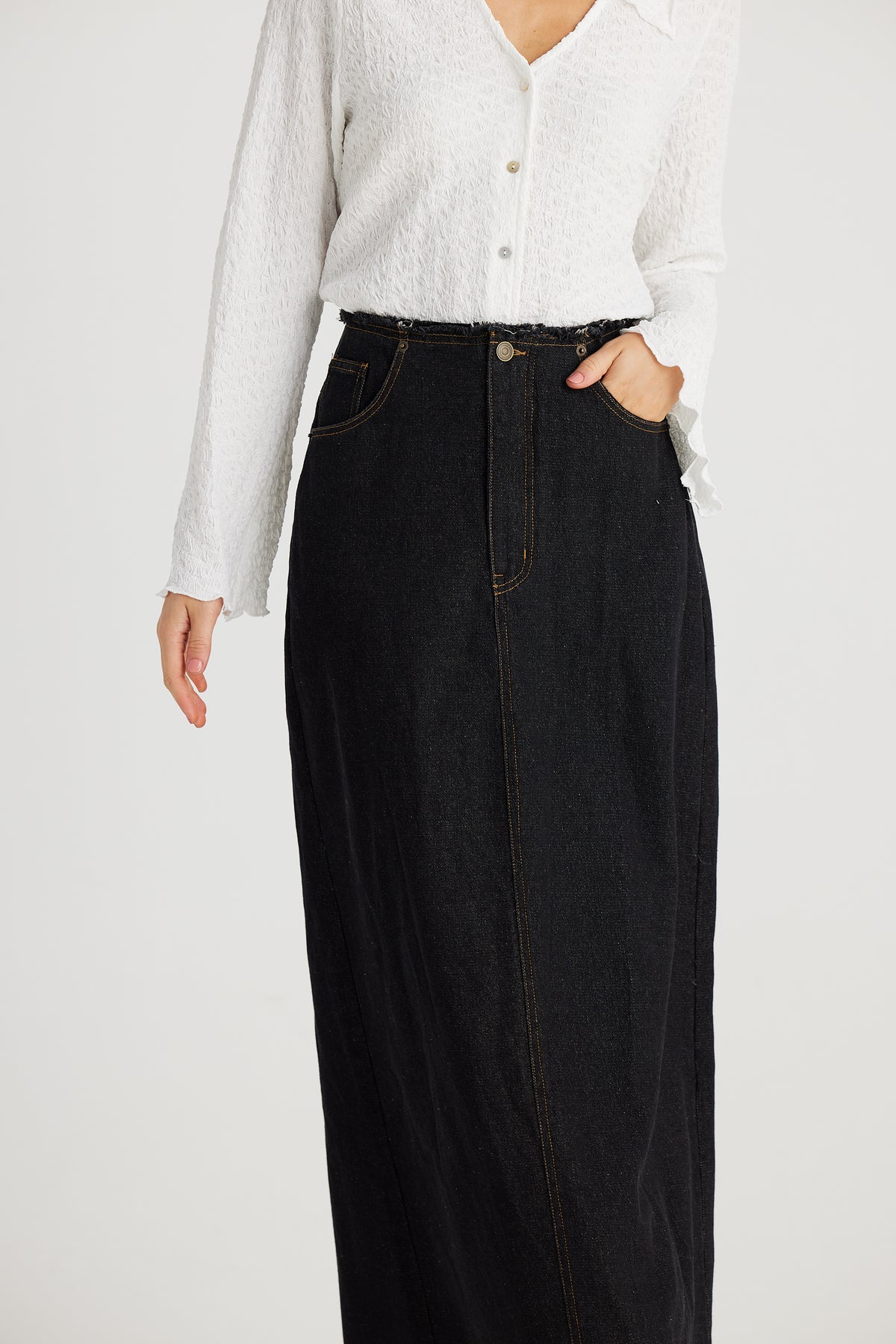 Talisman | Macey Skirt - Black Wash