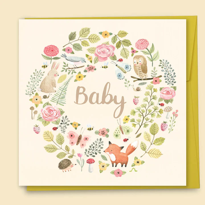 Papernest | Baby Forest Creatures Card