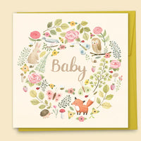 Papernest | Baby Forest Creatures Card