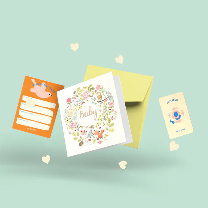 Papernest | Baby Forest Creatures Card