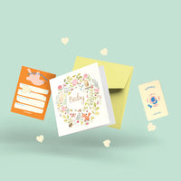 Papernest | Baby Forest Creatures Card