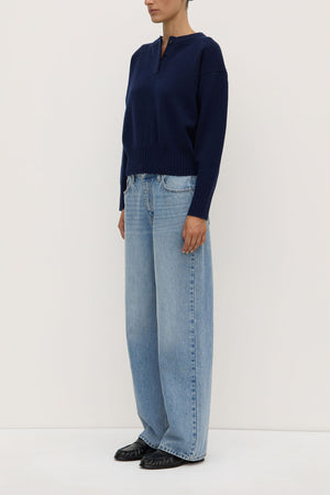 Assembly Label | Thora Wool Knit - Ink