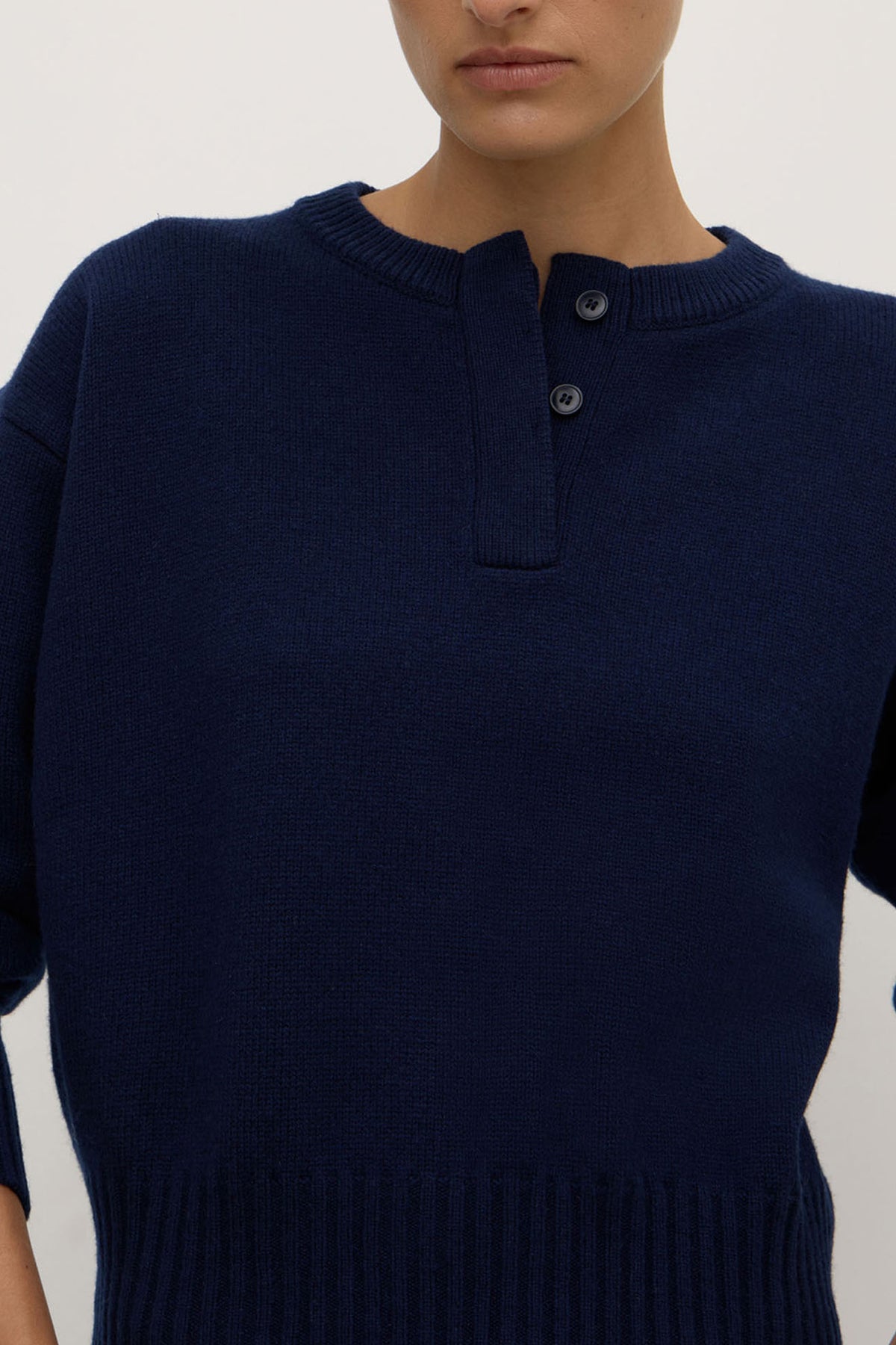 Assembly Label | Thora Wool Knit - Ink