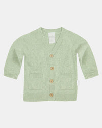 Toshi | Organic Cardigan Remy - Matcha