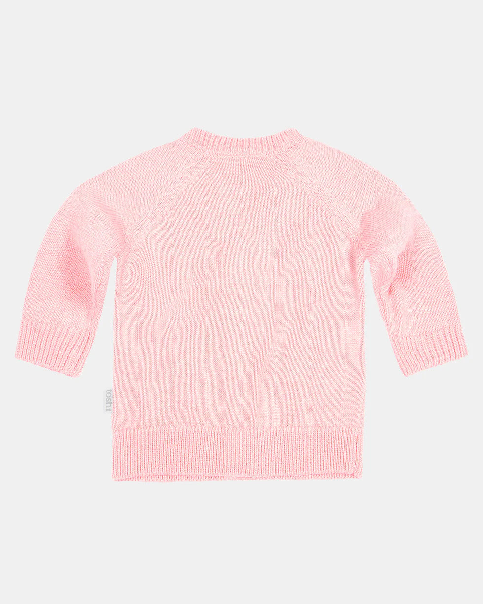 Toshi | Organic Cardigan Remy - Pearl