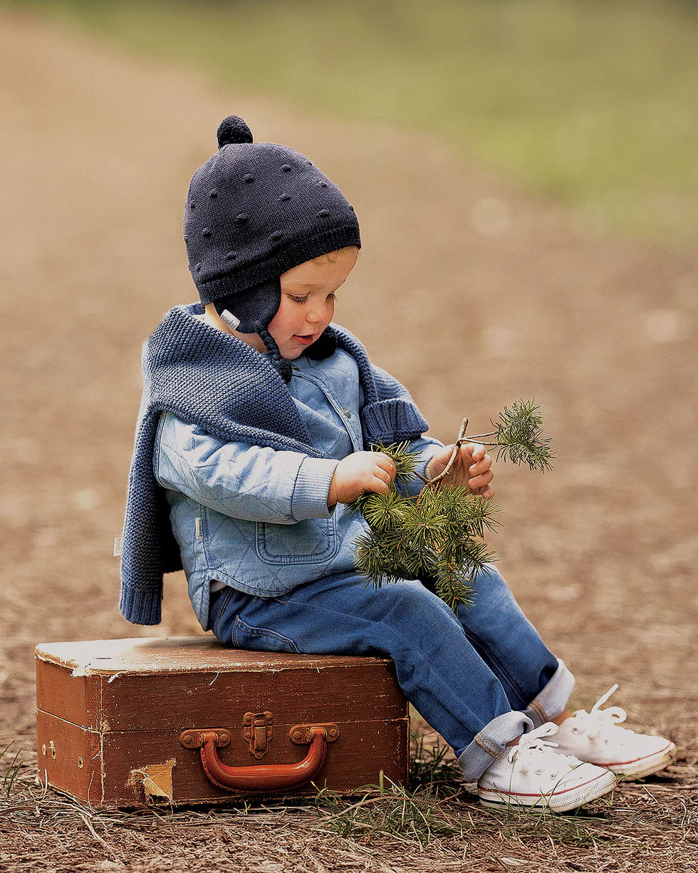Toshi | Earmuff Popcorn Ink