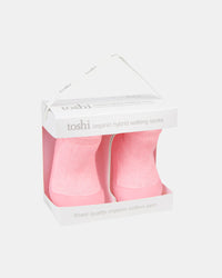 Toshi | Organic Hybrid Walking Socks - Carmin