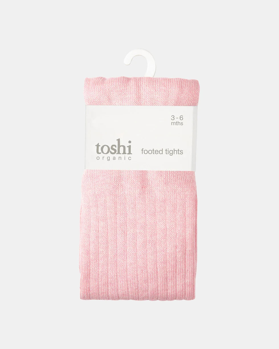 Toshi | Footed Tights Pearl