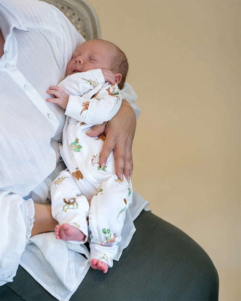 Bebe | Australiana Organic Long-Sleeved Zipsuit