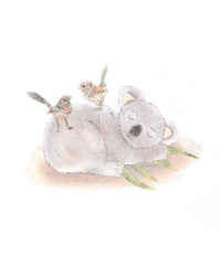 Bebe | Australiana Organic Koala L/S Zipsuit
