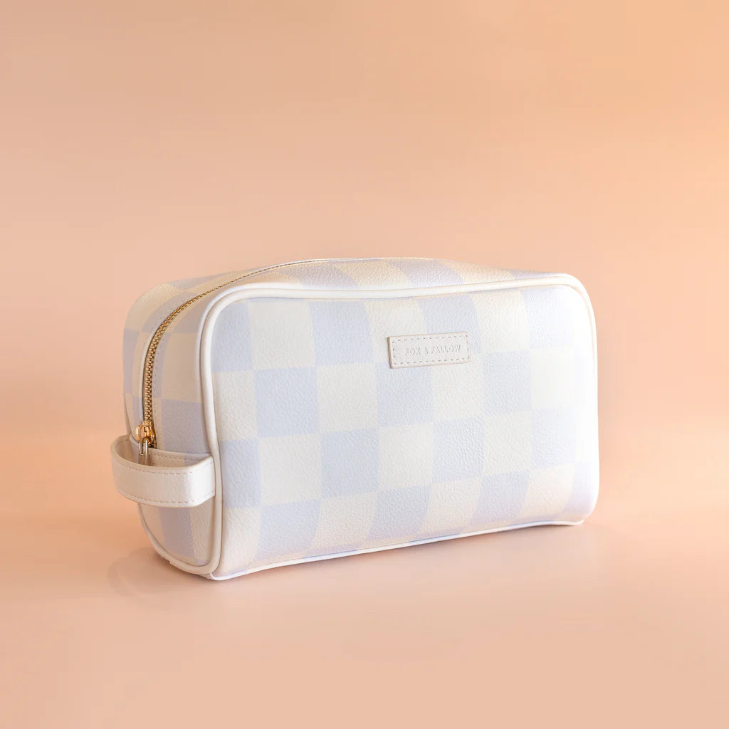 Fox + Fallow | Powder Check Wash Bag