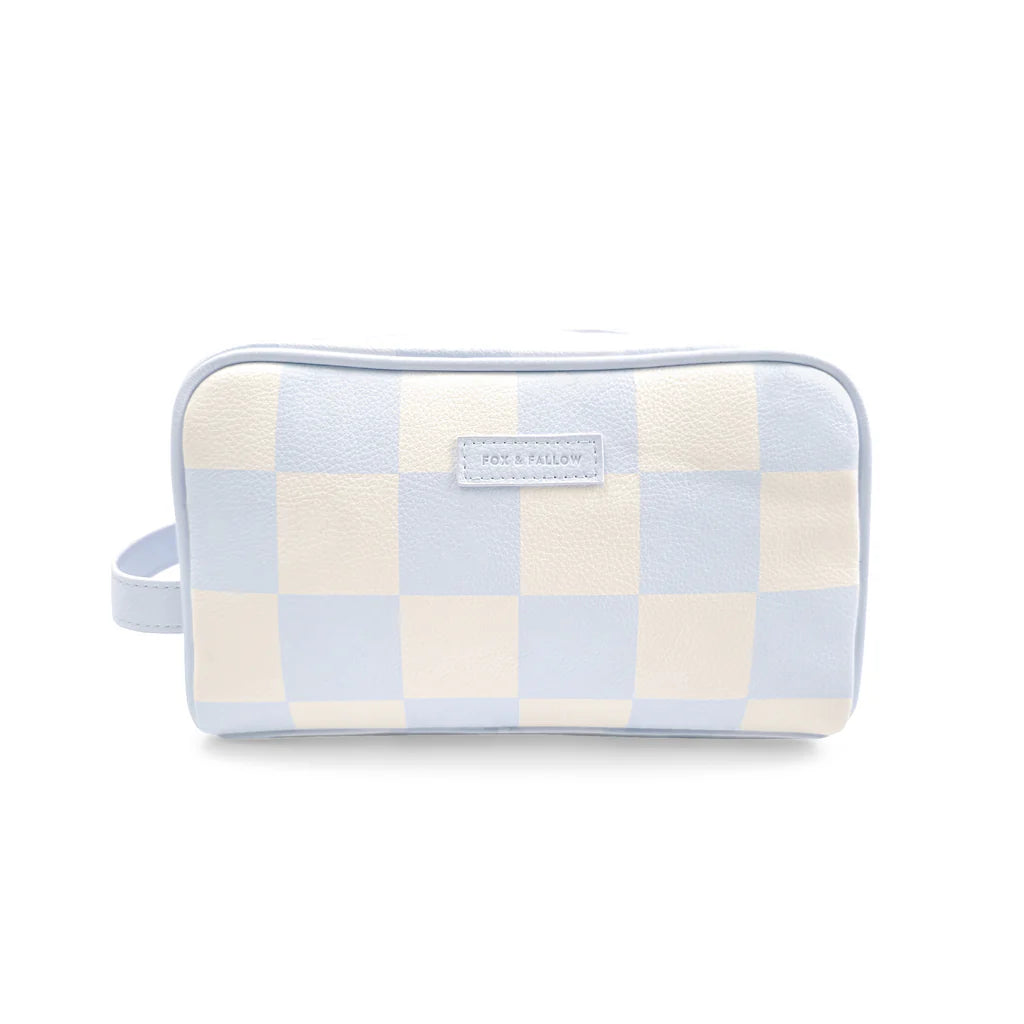 Fox + Fallow | Powder Check Wash Bag