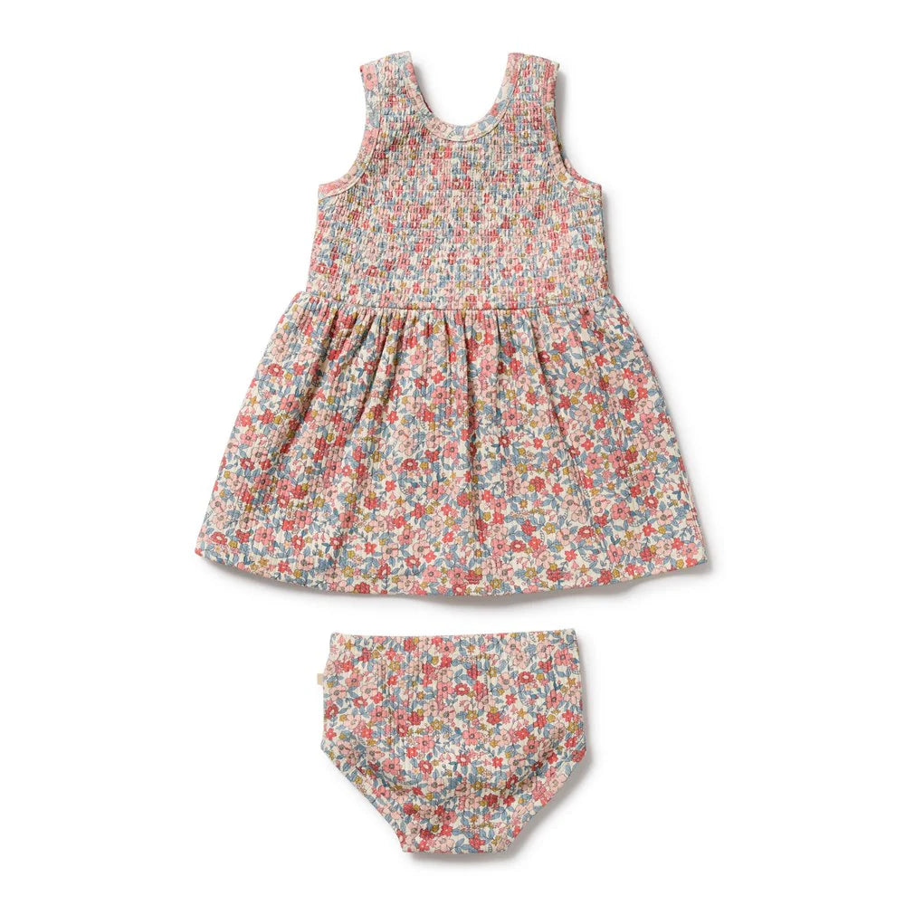 Wilson + Frenchy | Summer Bloom Organic Dress Set