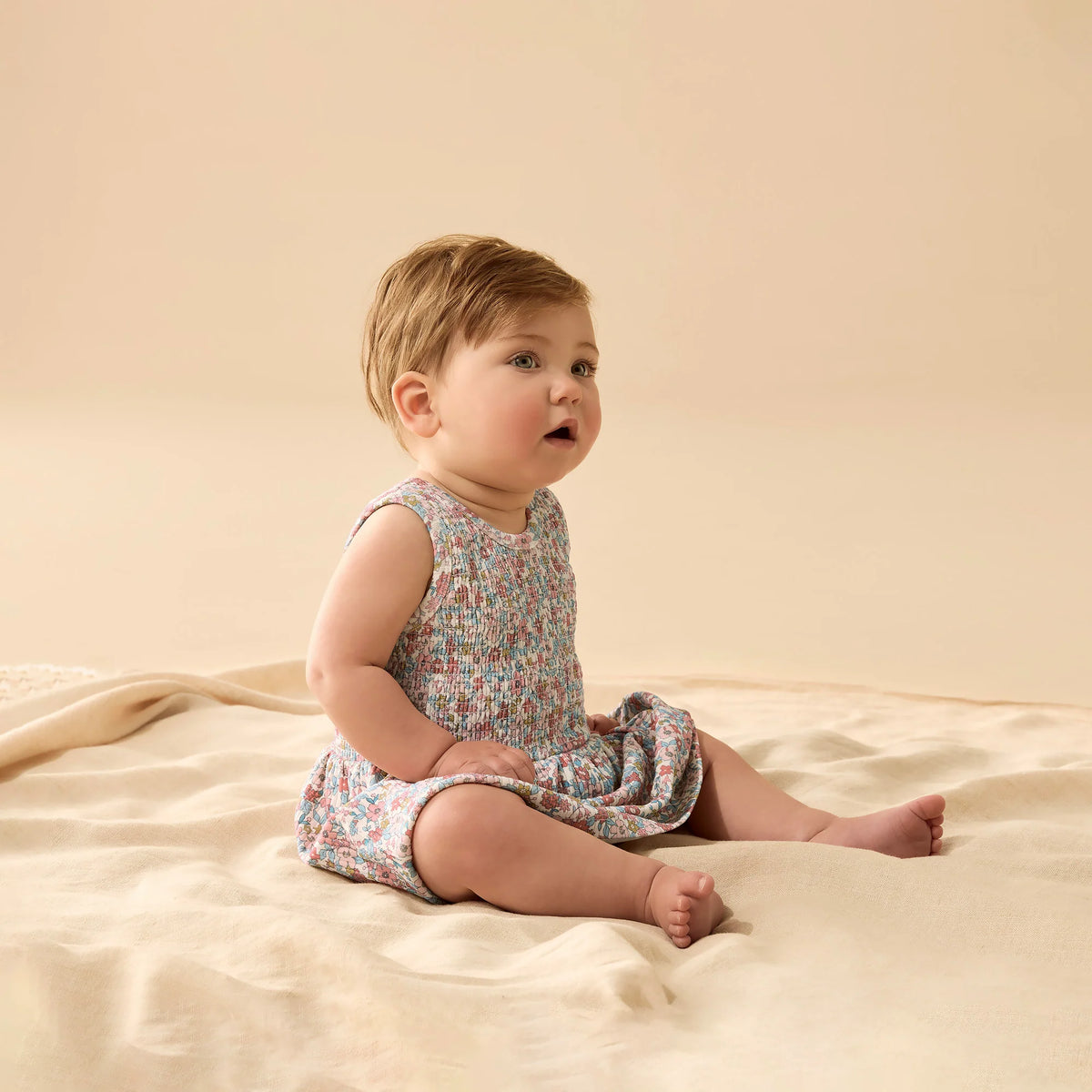 Wilson + Frenchy | Summer Bloom Organic Dress Set