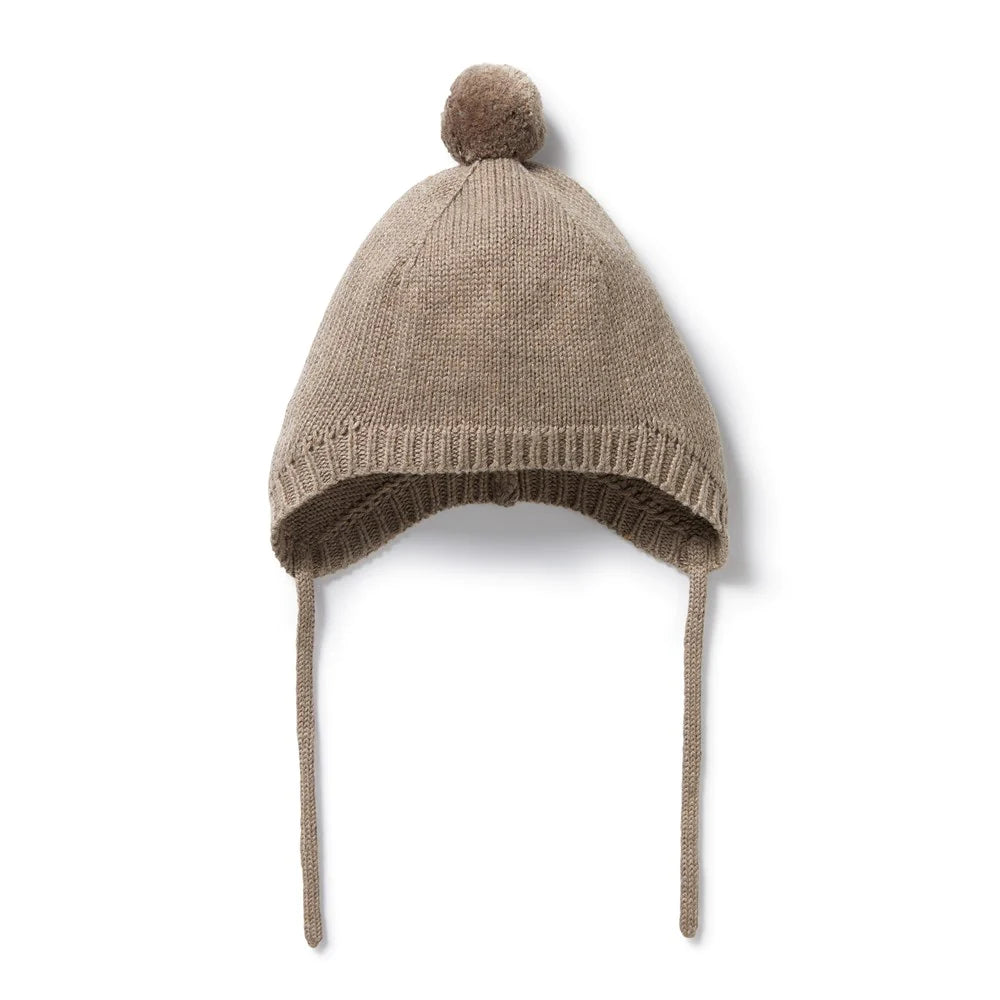 Wilson + Frenchy | Walnut Knitted Bonnet