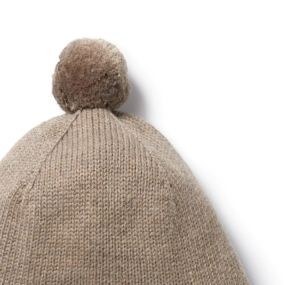 Wilson + Frenchy | Walnut Knitted Bonnet