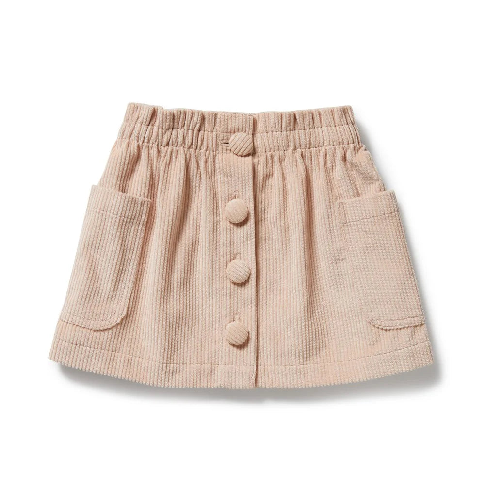Wilson + Frenchy | Rose Organic Cord Skirt