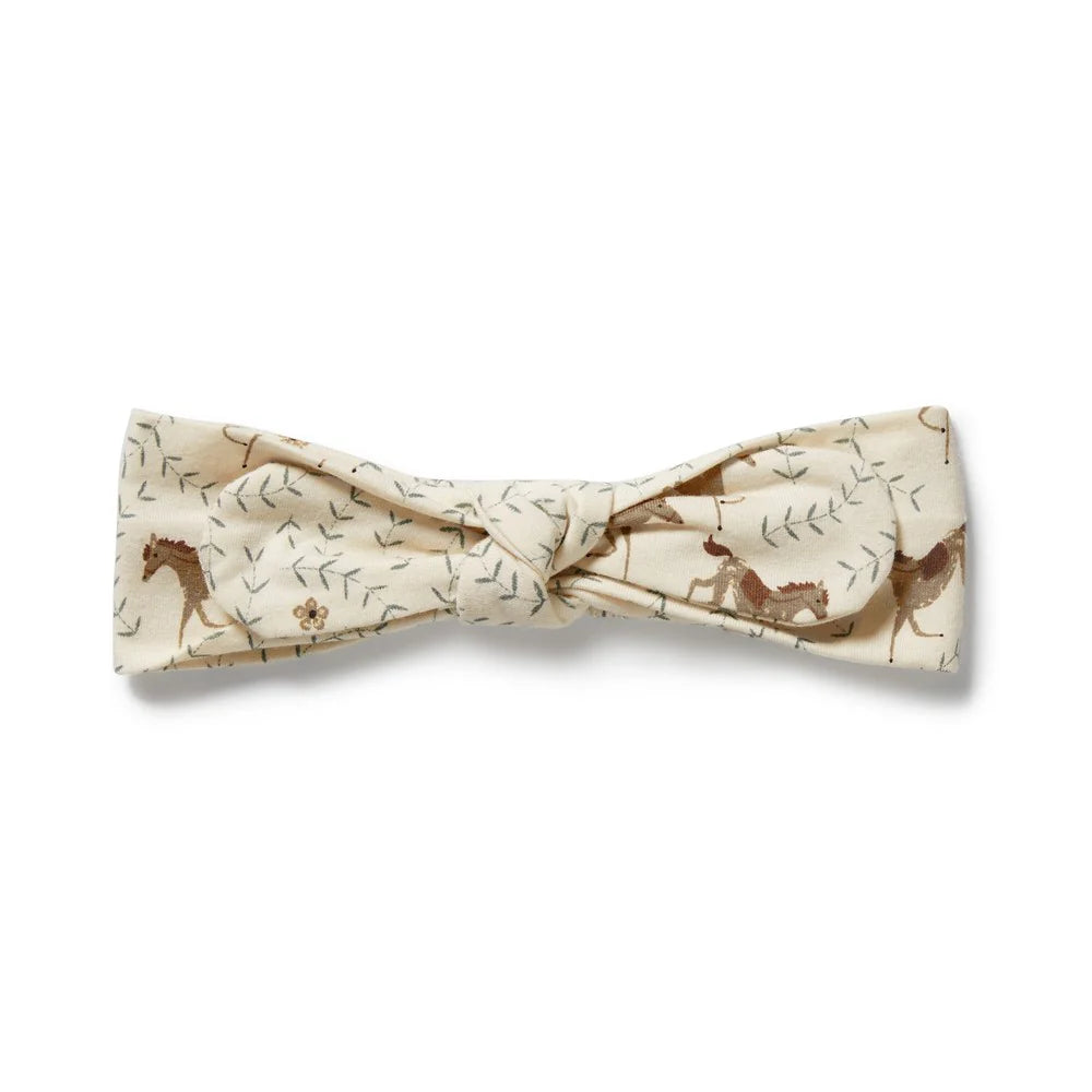 Wilson + Frenchy | Trixie Horse Organic Headband
