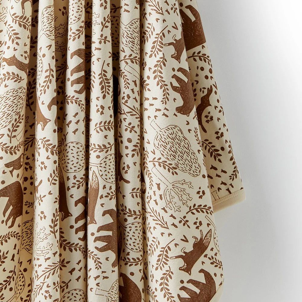 Wilson + Frenchy | Winter Forest Organic Cotton Jersey Bunny Rug