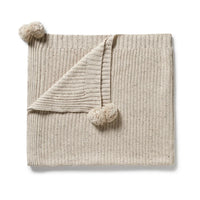 Wilson + Frenchy | Cookies & Cream Organic Knitted Blanket