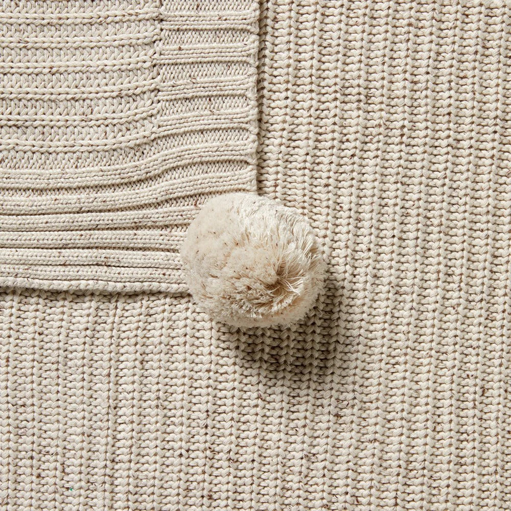 Wilson + Frenchy | Cookies & Cream Organic Knitted Blanket