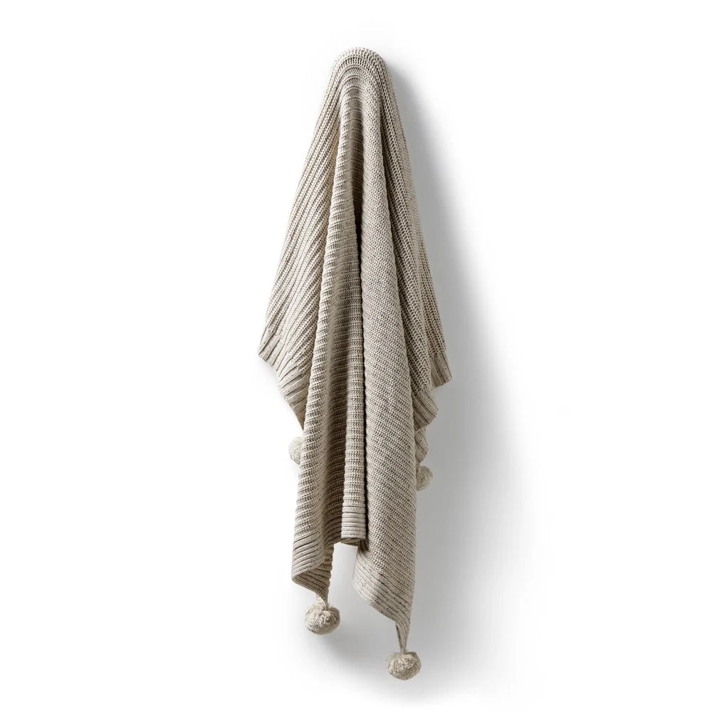 Wilson + Frenchy | Cookies & Cream Organic Knitted Blanket
